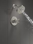 Delta Faucet Brilliance Stainless Single Handle Multi Function Shower Faucet (Trim Only) 