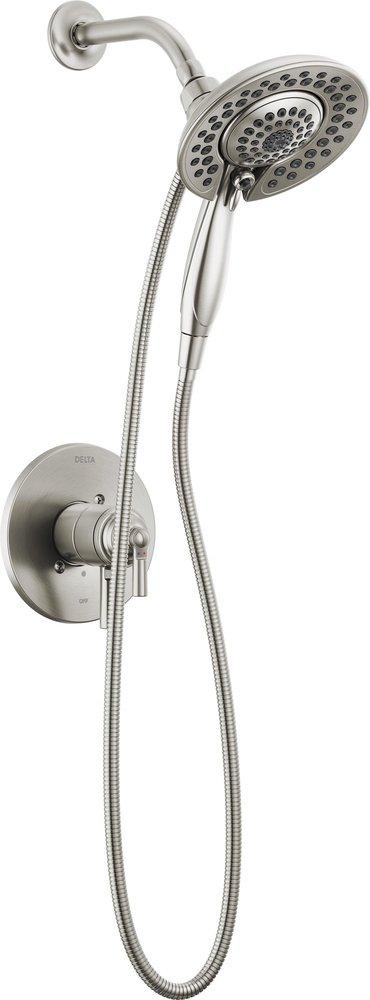 Delta Faucet Brilliance® Stainless Single Handle Multi Function Shower Faucet (Trim Only) 
