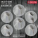 Delta Faucet Brilliance® Stainless Single Handle Multi Function Shower Faucet (Trim Only) 