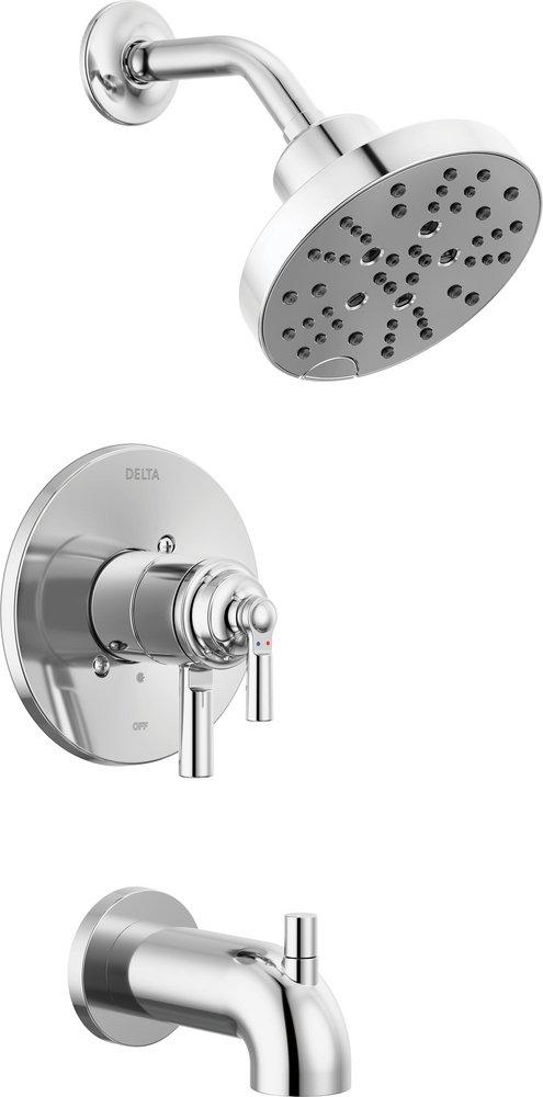 Delta Faucet Chrome Single Handle Multi Function Bathtub & Shower Faucet (Trim Only) 