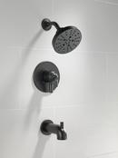 Delta Faucet Matte Black Single Handle Multi Function Bathtub & Shower Faucet (Trim Only) 