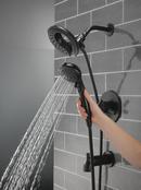 Delta Faucet Matte Black Single Handle Multi Function Bathtub & Shower Faucet (Trim Only) 