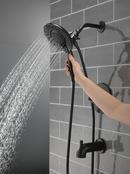 Delta Faucet Matte Black Single Handle Multi Function Bathtub & Shower Faucet (Trim Only) 