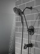 Delta Faucet Matte Black Single Handle Multi Function Bathtub & Shower Faucet (Trim Only) 