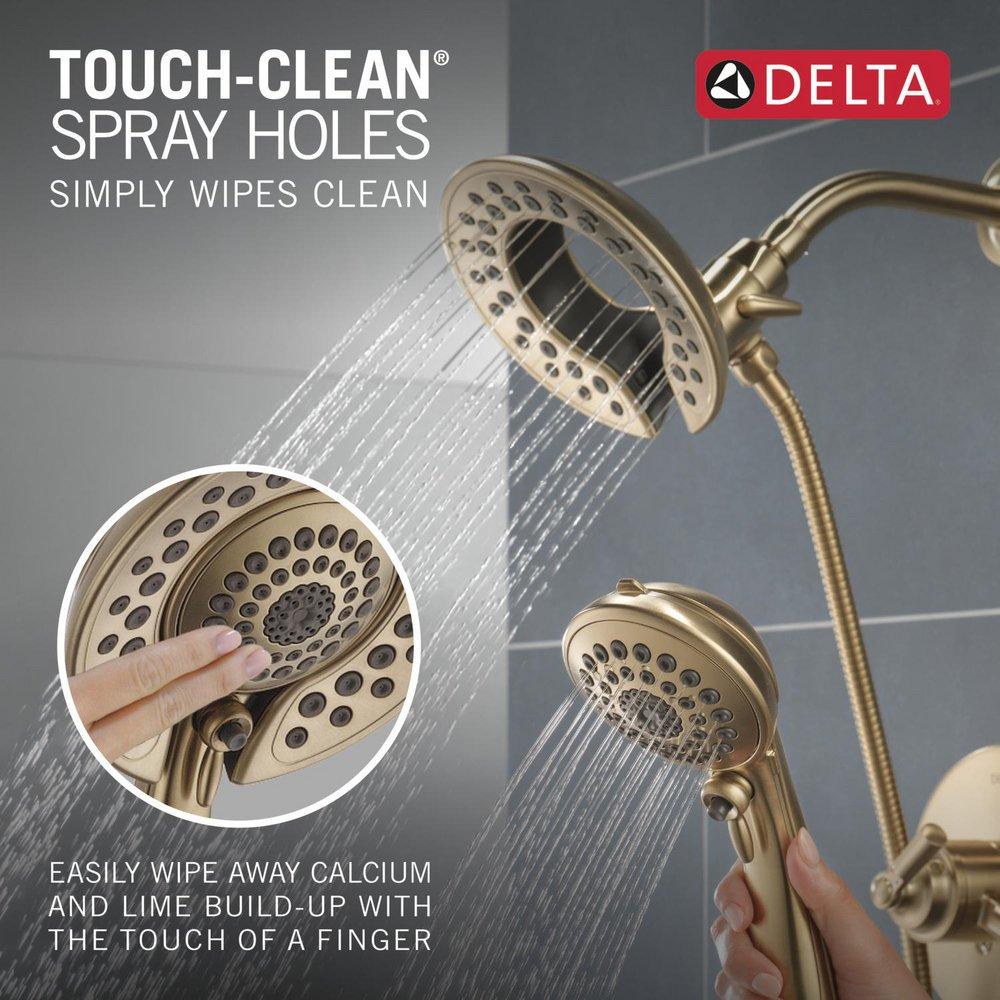 Delta Faucet Brilliance&reg; Champagne Bronze Single Handle Multi Function Bathtub & Shower Faucet (Trim Only) 