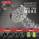 Delta Faucet Brilliance Stainless Single Handle Multi Function Bathtub & Shower Faucet (Trim Only) 