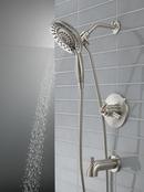 Delta Faucet Stainless Single Handle Multi Function Bathtub & Shower Faucet (Trim Only) 