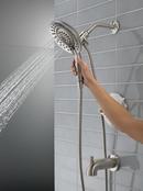 Delta Faucet Brilliance Stainless Single Handle Multi Function Bathtub & Shower Faucet (Trim Only) 