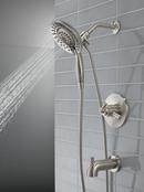 Delta Faucet Brilliance Stainless Single Handle Multi Function Bathtub & Shower Faucet (Trim Only) 