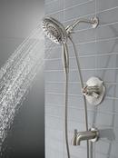 Delta Faucet Brilliance Stainless Single Handle Multi Function Bathtub & Shower Faucet (Trim Only) 