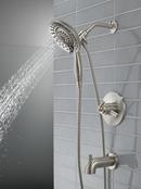 Delta Faucet Brilliance Stainless Single Handle Multi Function Bathtub & Shower Faucet (Trim Only) 