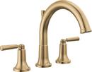 Two Handle Roman Tub Faucet in Champagne Bronze (Trim Only)