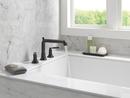 Delta Faucet Matte Black Two Handle Roman Tub Faucet (Trim Only) 