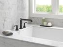 Delta Faucet Matte Black Two Handle Roman Tub Faucet (Trim Only) 