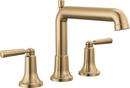 Delta Faucet Brilliance Champagne Bronze Two Handle Roman Tub Faucet (Trim Only) 