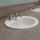 Two Handle Metering Bathroom Sink Faucet in Polished Chrome 