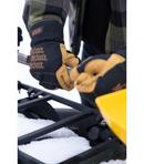 100G Arctic Mitt Winter-Lined Gloves in Black/Tan, XL 