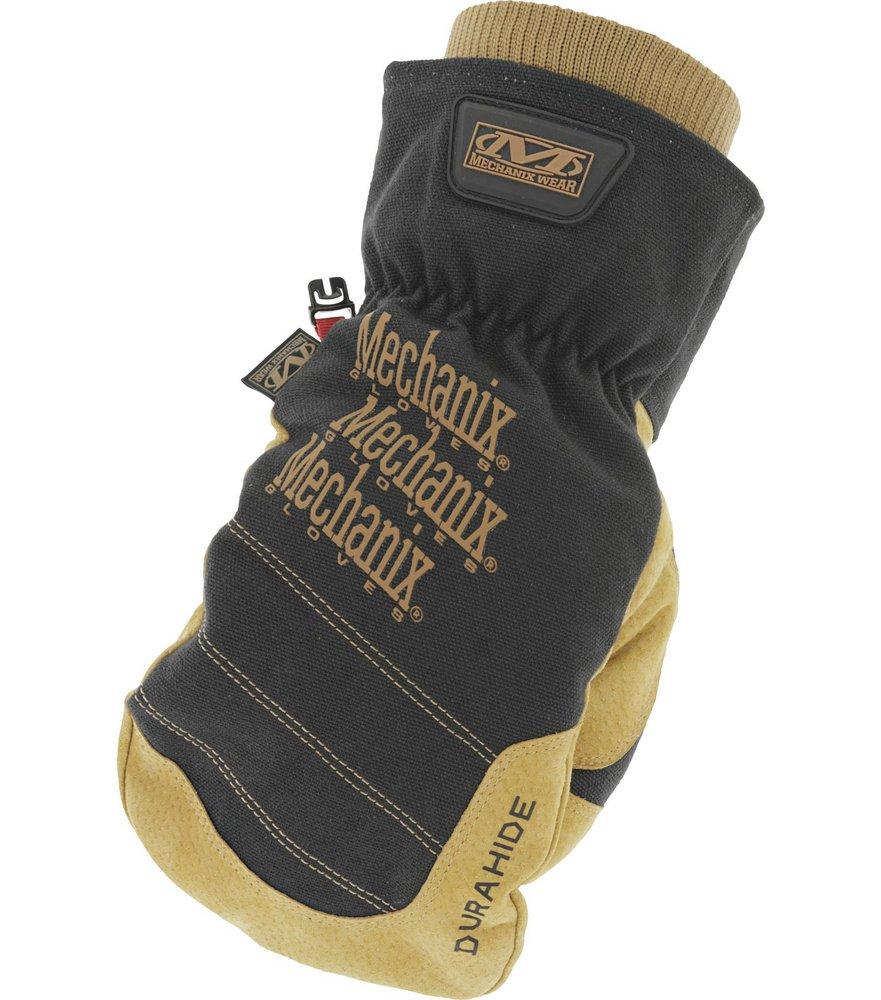 100G Arctic Mitt Winter-Lined Gloves in Black/Tan, XL 