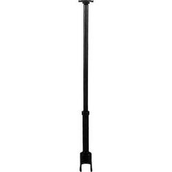 3-59/100 in. Cast Iron Arch Curb Box and Rod in Black