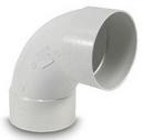 Multi-Fittings Corporation Hub SDR 35 PVC Solvent Weld Long Turn Sewer 90 Degree Elbow 