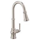 Single Handle Pull Down Touchless Kitchen Faucet with Voice Activation in Spot Resist&trade; Stainless 