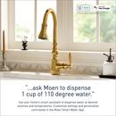 Single Handle Pull Down Kitchen Faucet in Matte Black 