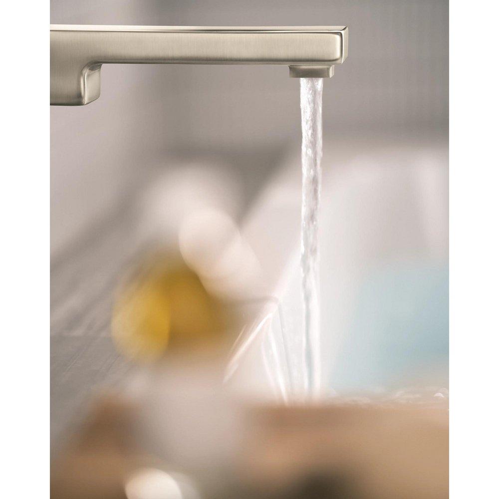 Moen Brushed Nickel Single Handle Wall Mount Filler (Trim Only) 