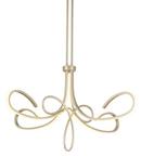 38 in. LED Abstract Chandelier 