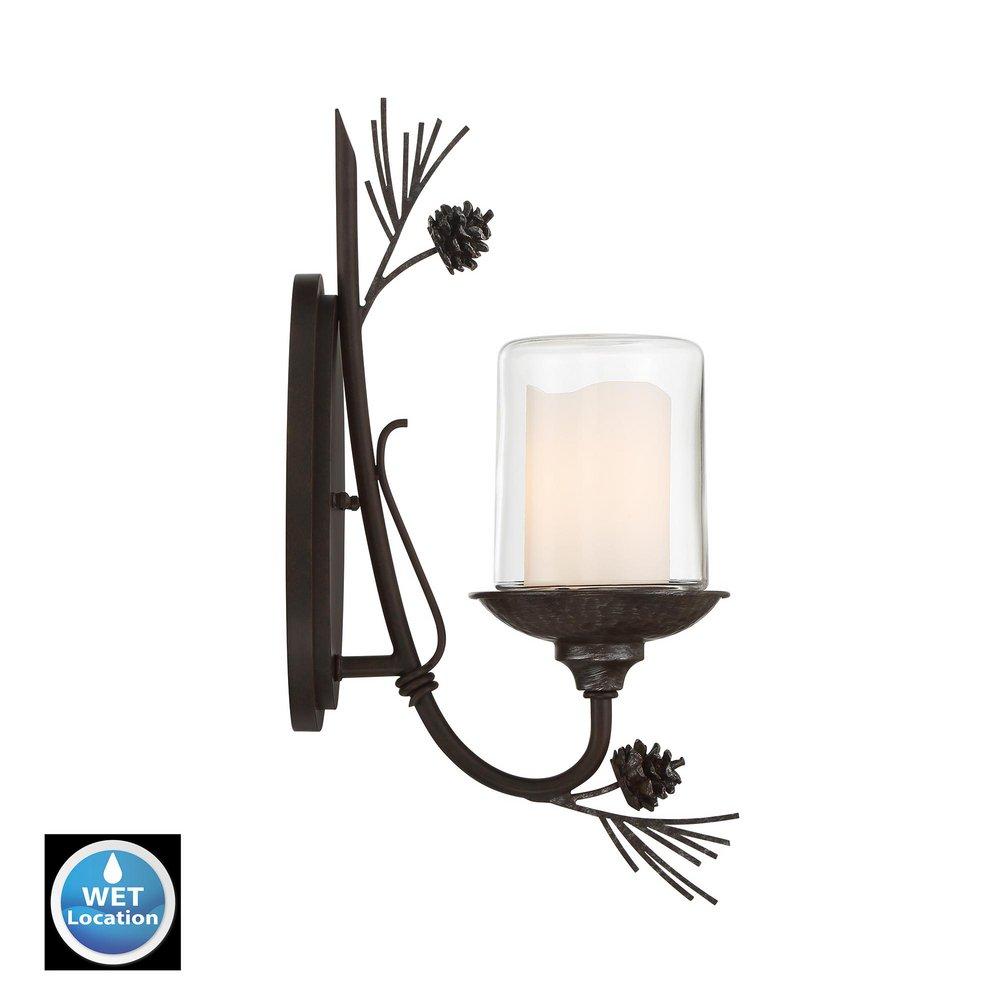 PONDEROSA RIDGE - 1 LIGHT WALL SCONCE 