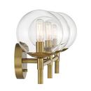Minka Lavery Soft Brass 40W 3-Light Candelabra E-12 Vanity Fixture 