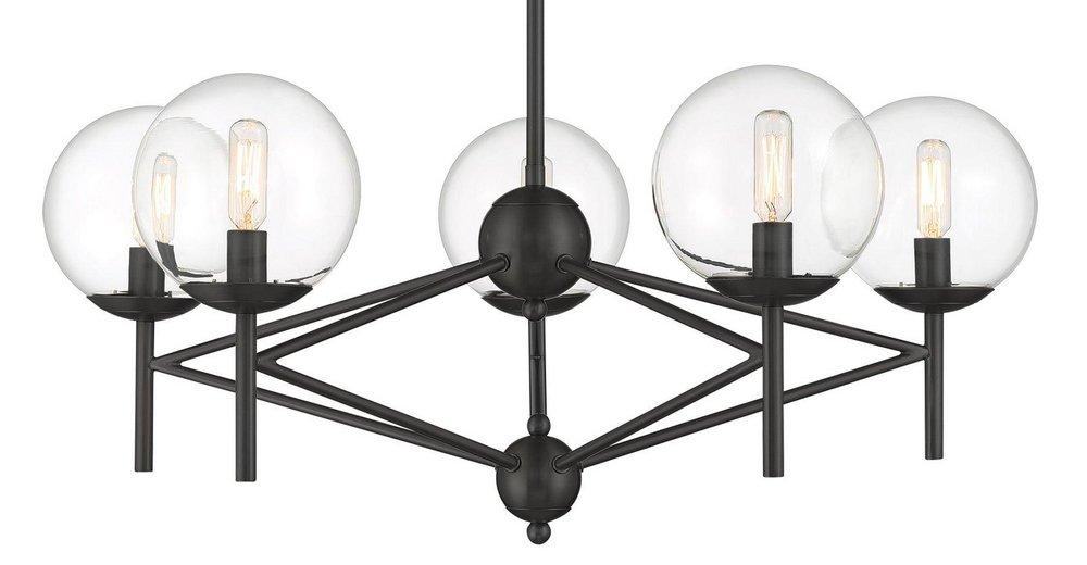 AURESA - 5 LIGHT CHANDELIER 
