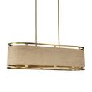 Minka Lavery Soft Brass 60W 8-Light Candelabra E-12 Island Light 