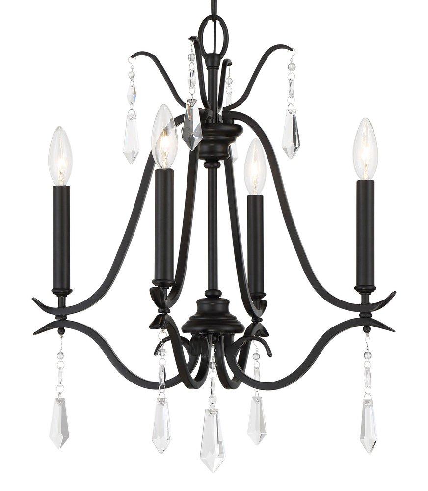 LAUREL ESTATE - 4 LIGHT CHANDELIER 