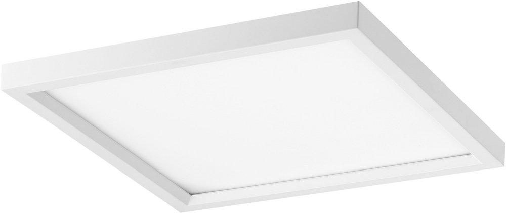 Minka Lavery White 15 in. LED Flush Mount Ceiling Fixture 