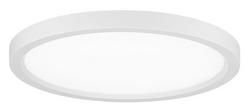15 in. Round LED Flush Mount Ceiling Fixture in White