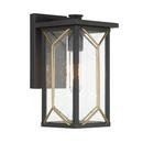 Minka Lavery Sand Coal 60W 1-Light 12 in. Wall Sconce 