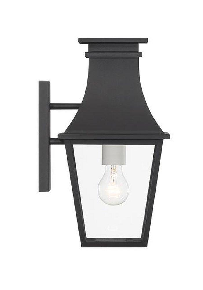 Minka Lavery Sand Coal 60W 1-Light 15 in. Wall Sconce 