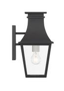 Minka Lavery Sand Coal 60W 1-Light 15 in. Wall Sconce 
