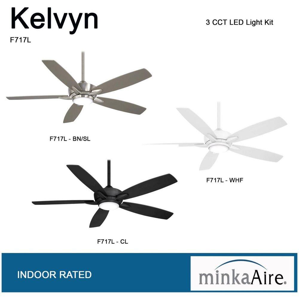 Minka Aire Coal 52 in. 5-Blade Indoor Ceiling Fan 