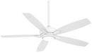 52 in. 5-Blade Indoor Ceiling Fan in Flat White 