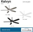 52 in. 5-Blade Indoor Ceiling Fan in Flat White 