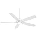 Minka Aire Flat White 52 in. 5-Blade Indoor Ceiling Fan 