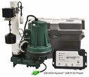 1/2 HP 115V Pre-Assembled Cast Iron Submersible Sump Pump (M63) with 12V Battery Backup 