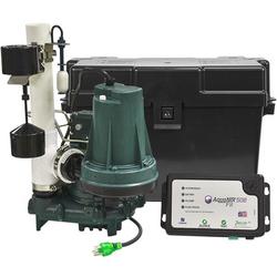 1/3 HP 115V Pre-Assembled Cast Iron Submersible Sump Pump (M63) with 12V Battery Backup