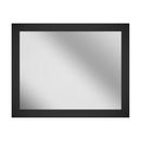 24 x 3/4 in. Framed Mirror Rectangular in Blacks