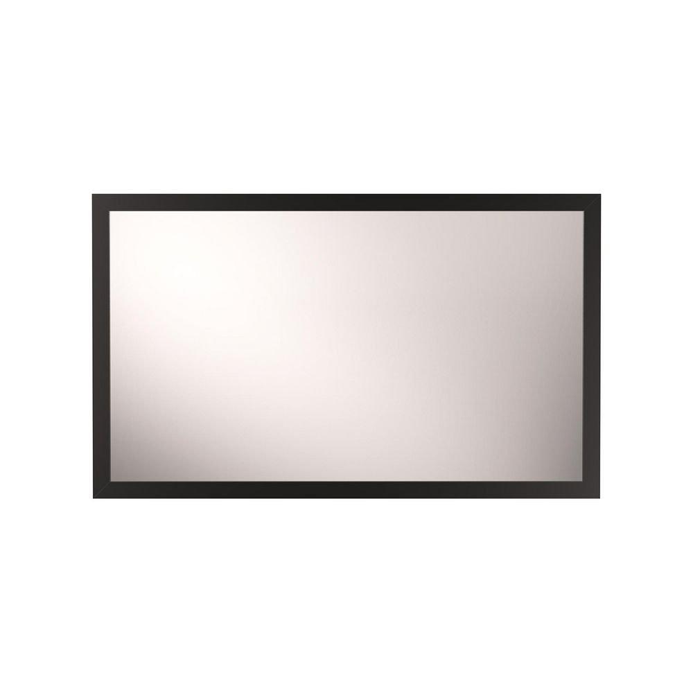 Jensen Black 3/4 in. Framed Mirror Rectangular in Blacks 