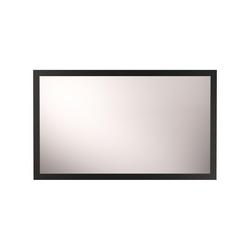 36 x 3/4 in. Framed Mirror Rectangular in Blacks