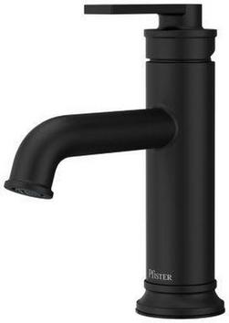 Single Handle Centerset Bathroom Sink Faucet in Matte Black