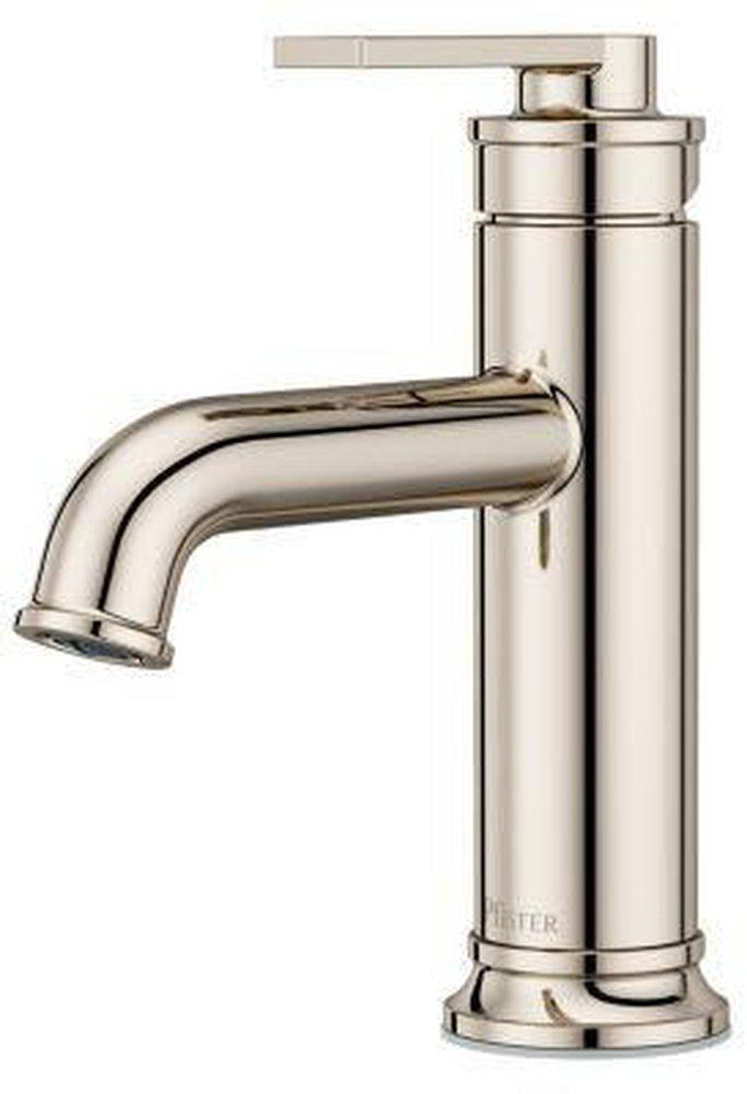 1.2 GPM COLFAX SINGLE CONTROL 4 CENTERSET BATHROOM FAUCET IN POLISHED NICKEL 