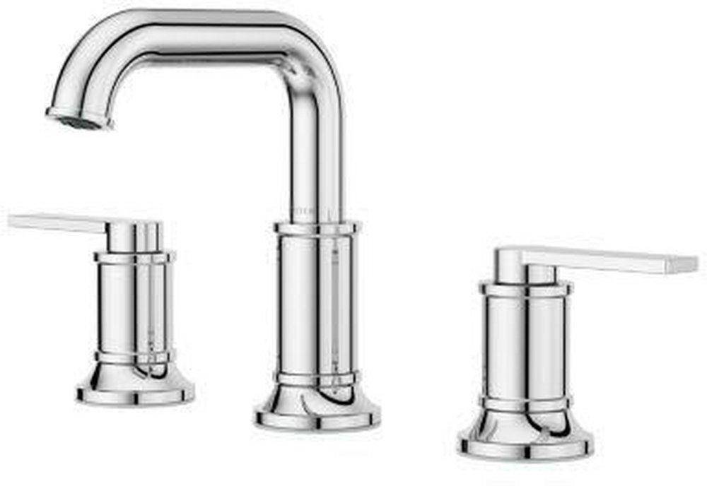 Pfister Polished Chrome Two Handle Widespread Bathroom Sink Faucet 